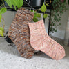 Cozy Autumn Socks Pattern - Printed