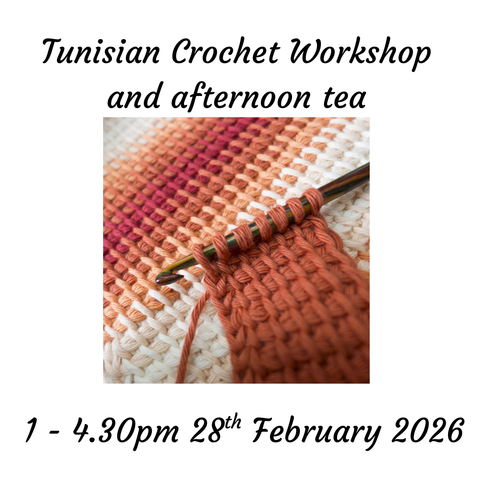 Learn Tunisian Crochet Workshop 28th February 2026
