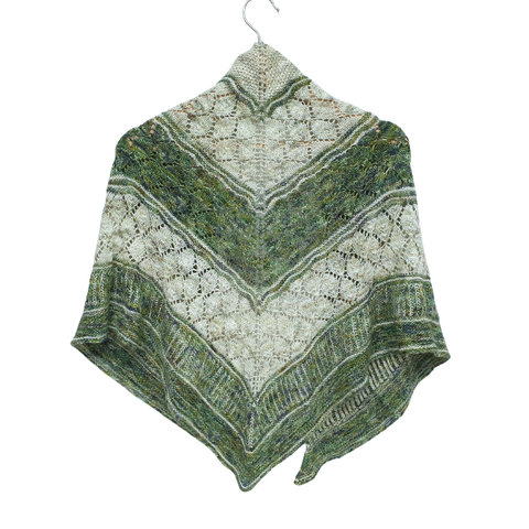 Llannerch Shawl Pattern - Printed