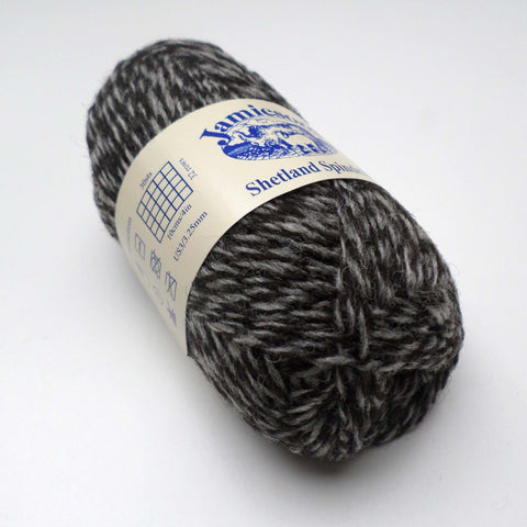 Naturals - Black/Sholmit - Jamieson's Shetland Spindrift
